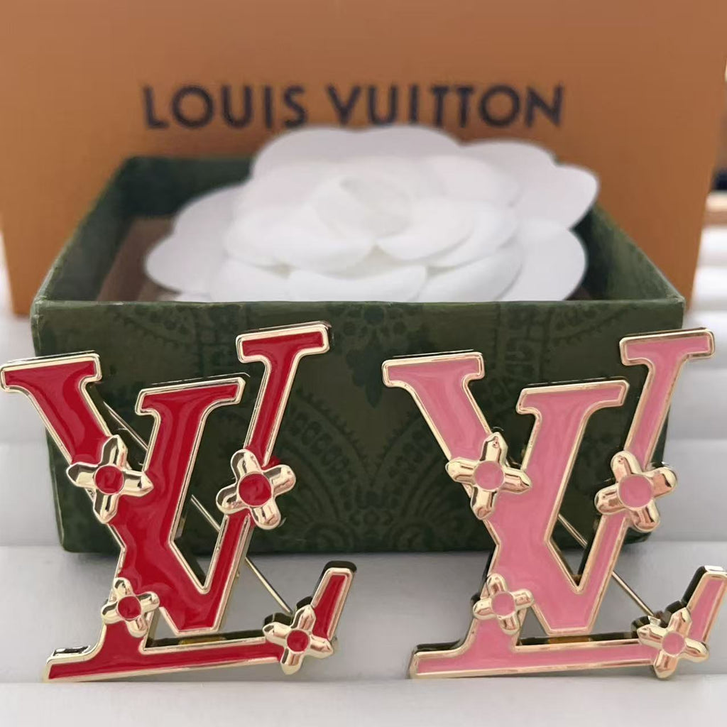New LV brooch, with label.