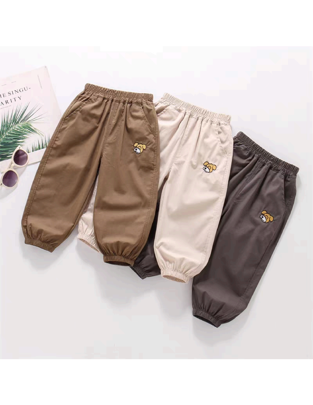 Kids’ Casual Jogger Pants – Elastic Waist | $3.80 | MOQ 12 Pieces