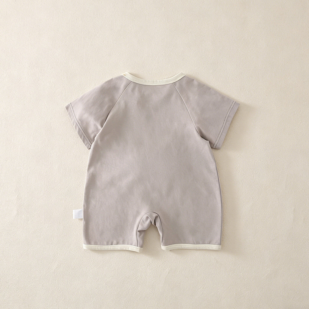 Short Sleeve Romper Lightweight Cartoon Baby