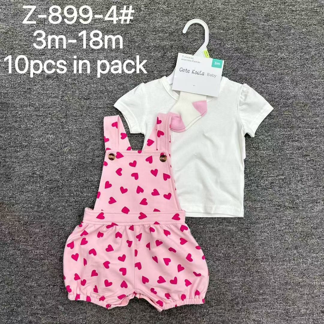 Size:3m-6m-9m-12m-18m 10pcs in pack