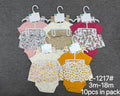 Baby Girl Floral 2-Piece Set – Wholesale | $11/Set | Style Z-1217 | MOQ 1 Pack (10 Pcs) | Sizes 3M-18M