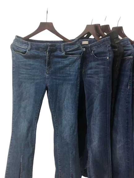 Used summer clothes jeans pant women's second hand clothing