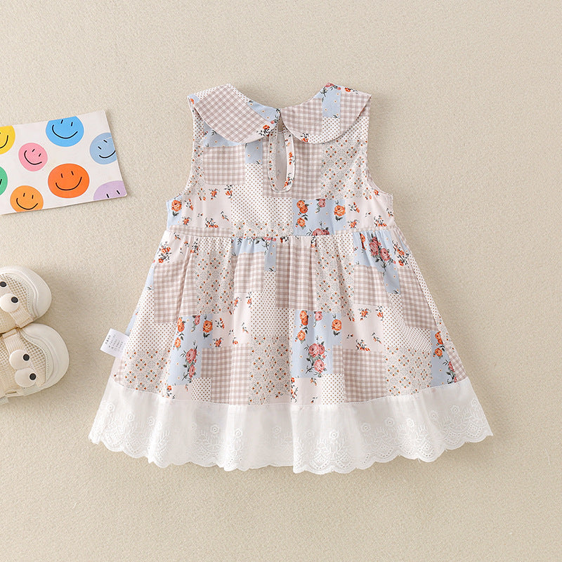 Clothing Baby BodysuitSleeveless Baby Girl Dress Newborn Clothes