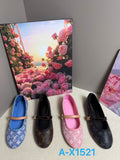 Women's Monogram Ballet Flats Mix A-X1521 – $17.00/unit | MOQ 24