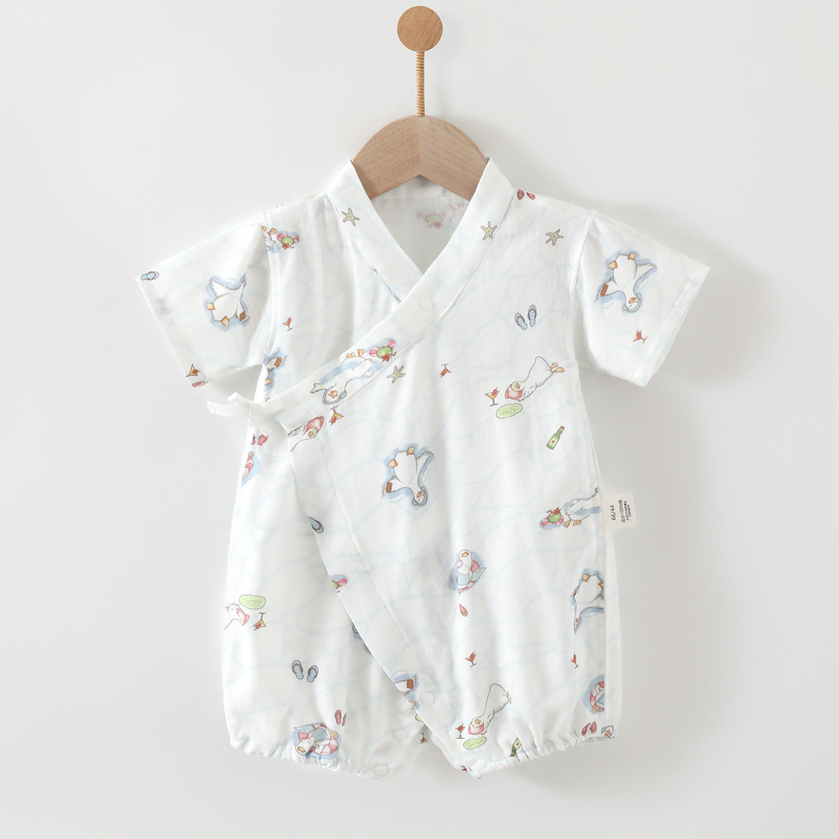 Baby short sleeved jumpsuit