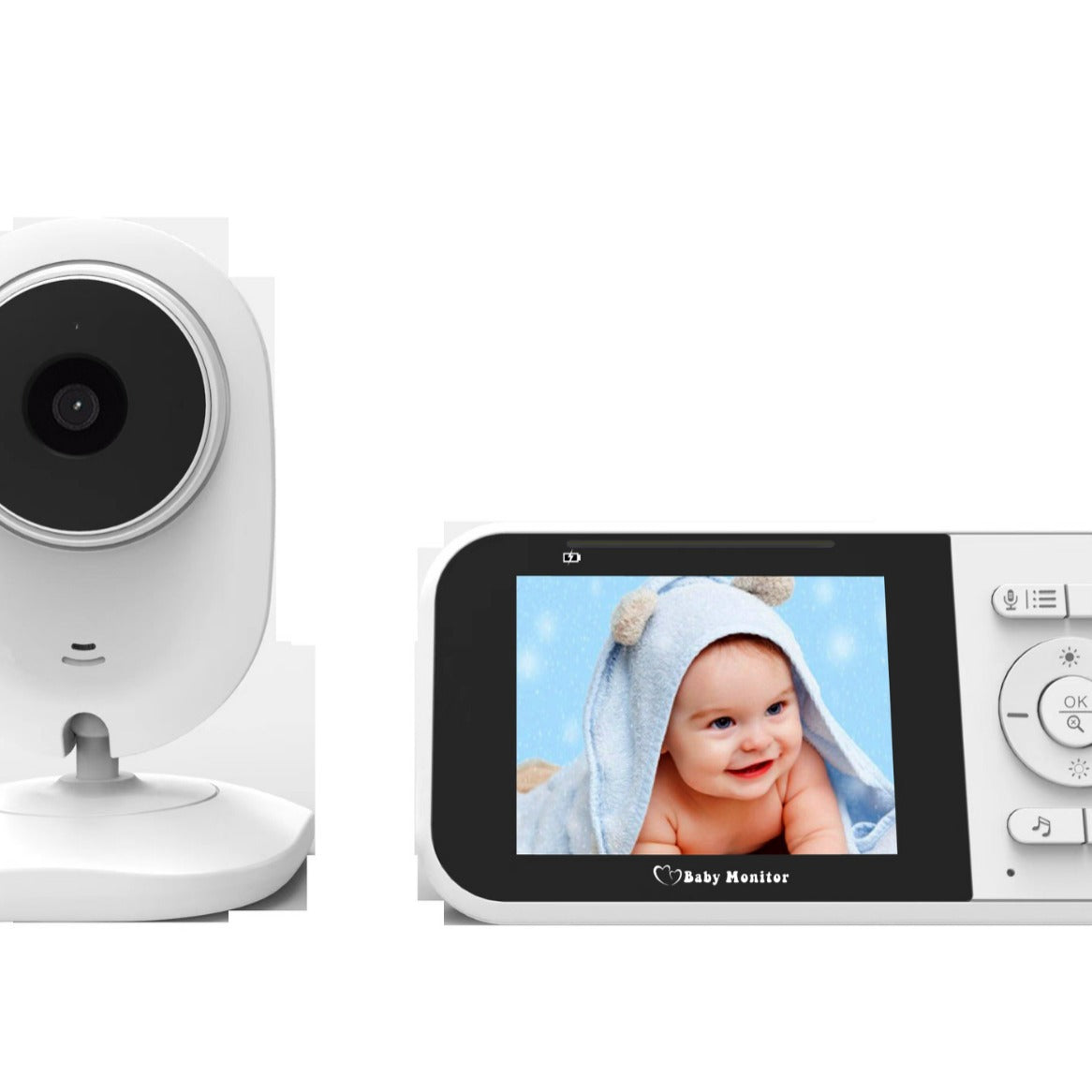 2.8" Baby Monitor with Wireless Camera | Night Vision & 100m Range