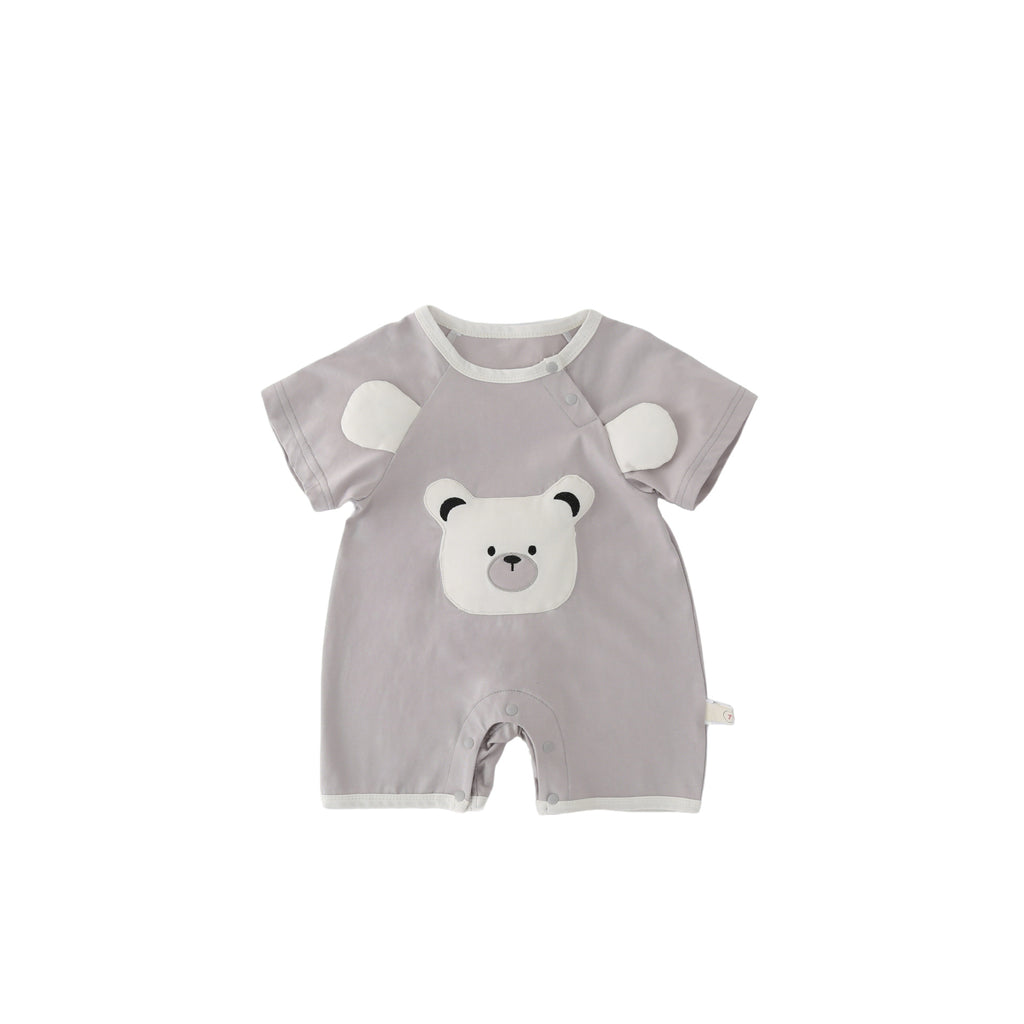 Short Sleeve Romper Lightweight Cartoon Baby