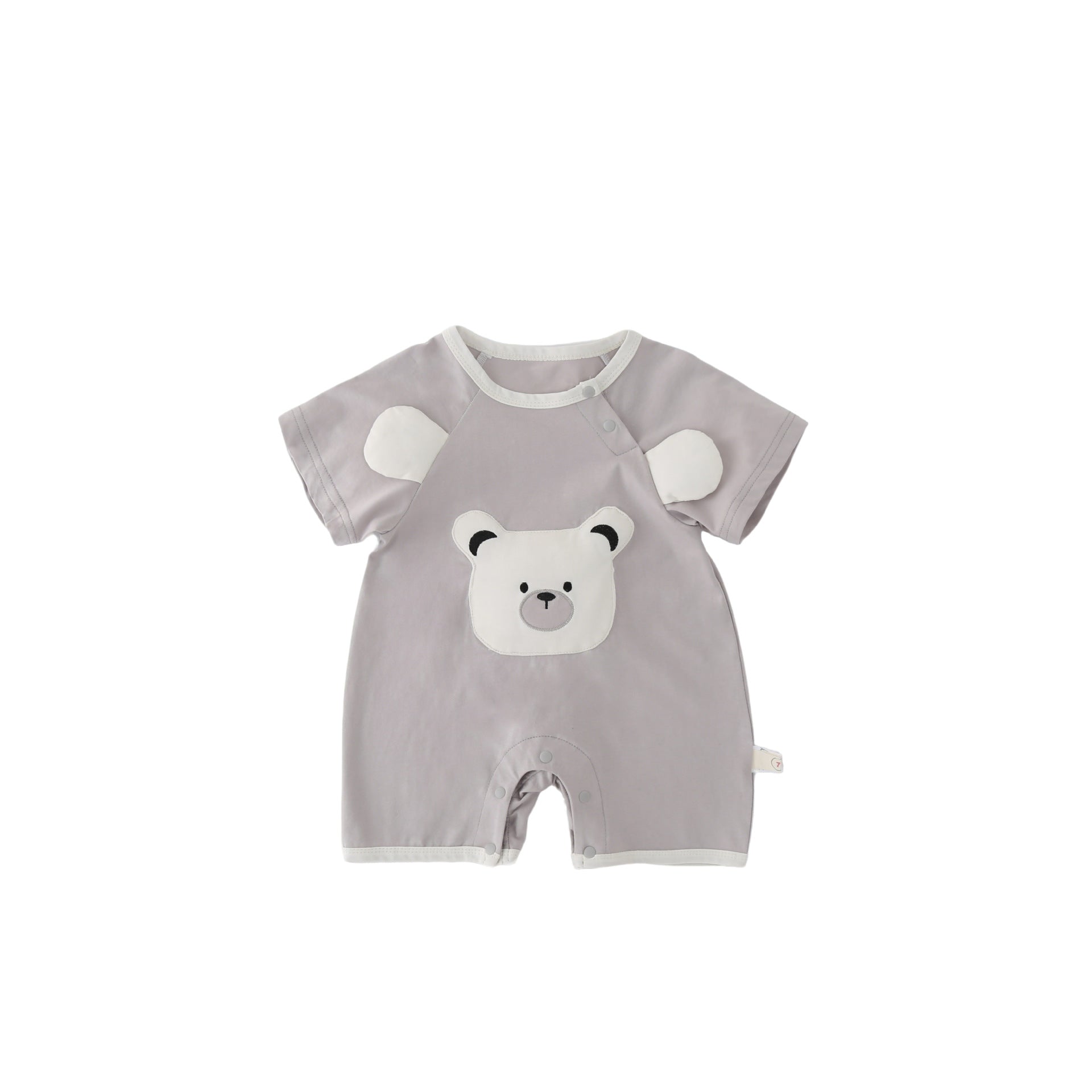 Short Sleeve Romper Lightweight Cartoon Baby
