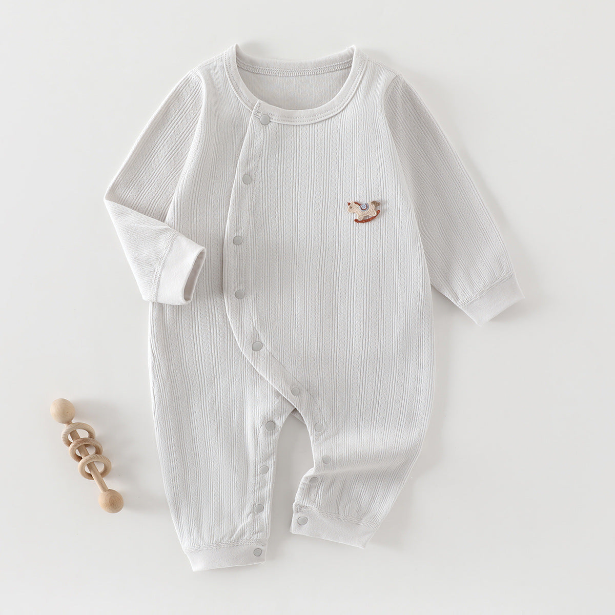 Baby long sleeved jumpsuit