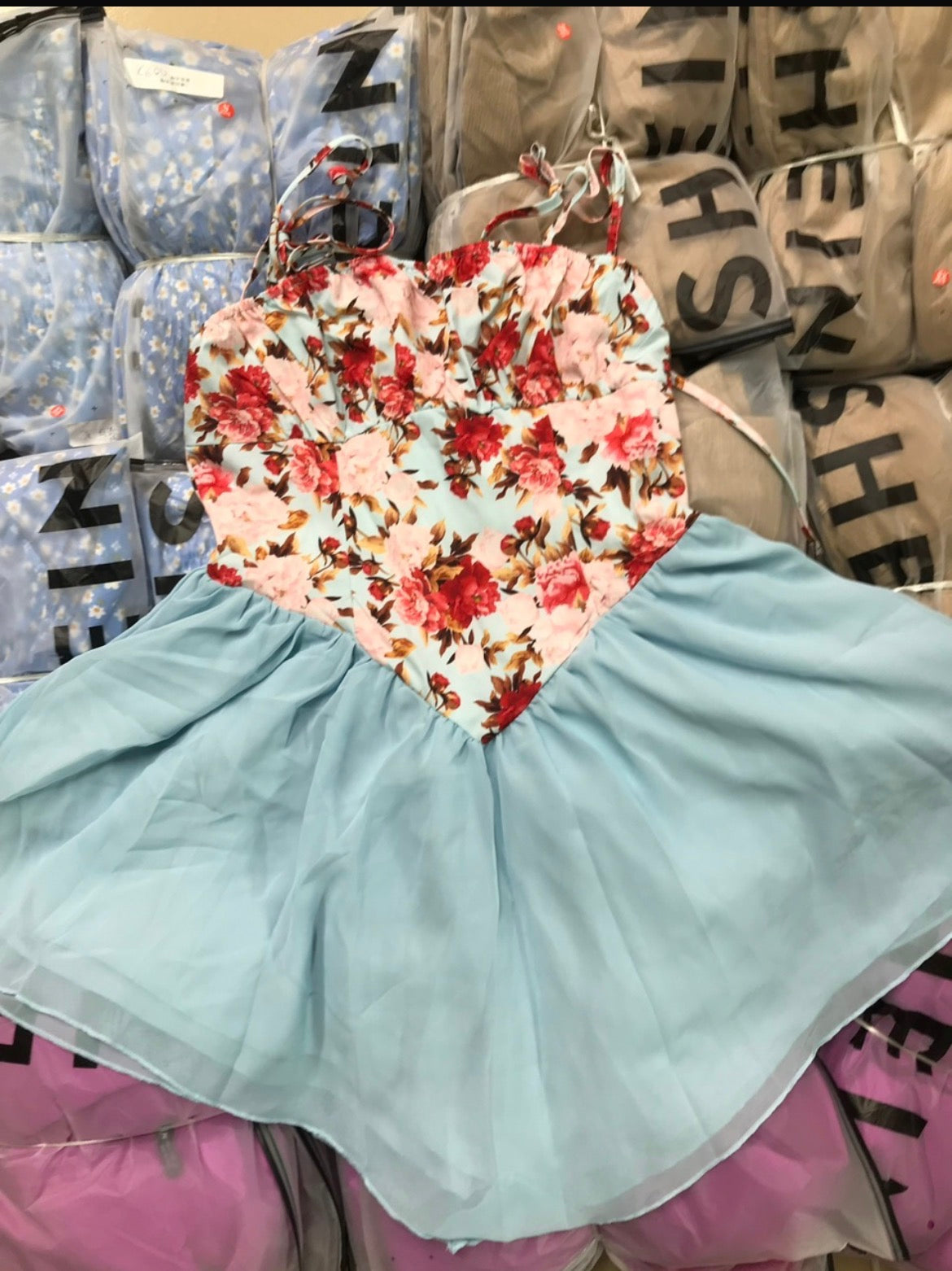 Shein floral mini dress wholesale