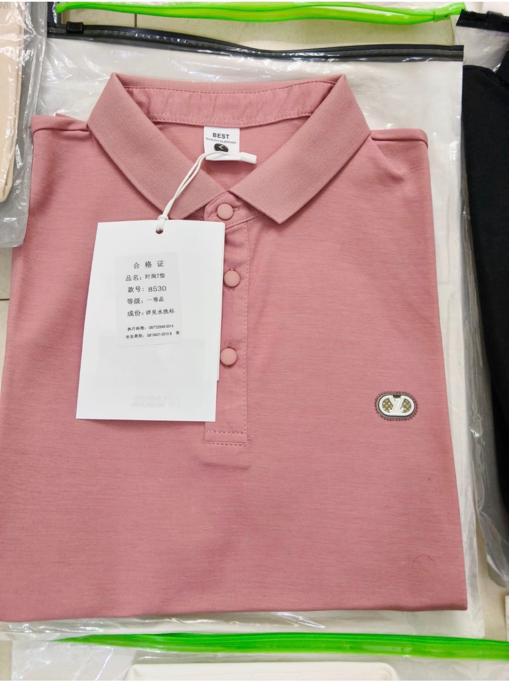 Polo T-Shirts Mixed Design – Wholesale | $7.50/Pc | Sizes M-4XL | MOQ 100 Pcs