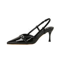 Point Toe Slingback Pumps