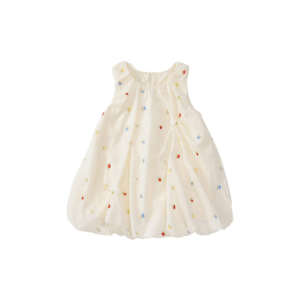 Baby Princess Dress Children's Sleeveless Bloom Dress