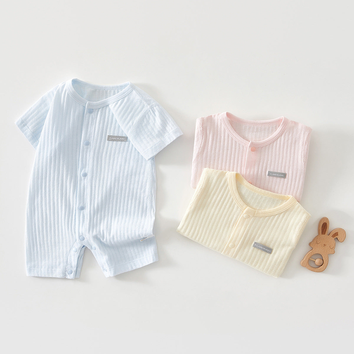 Jumpsuit thin short sleeved summer baby clothes