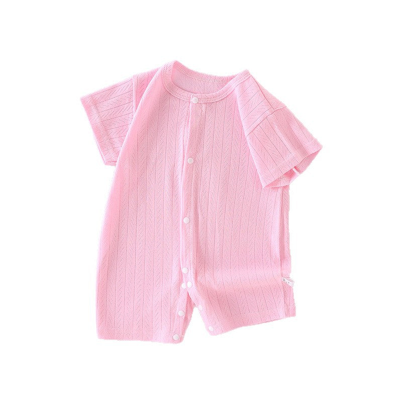 Baby short sleeved jumpsuit