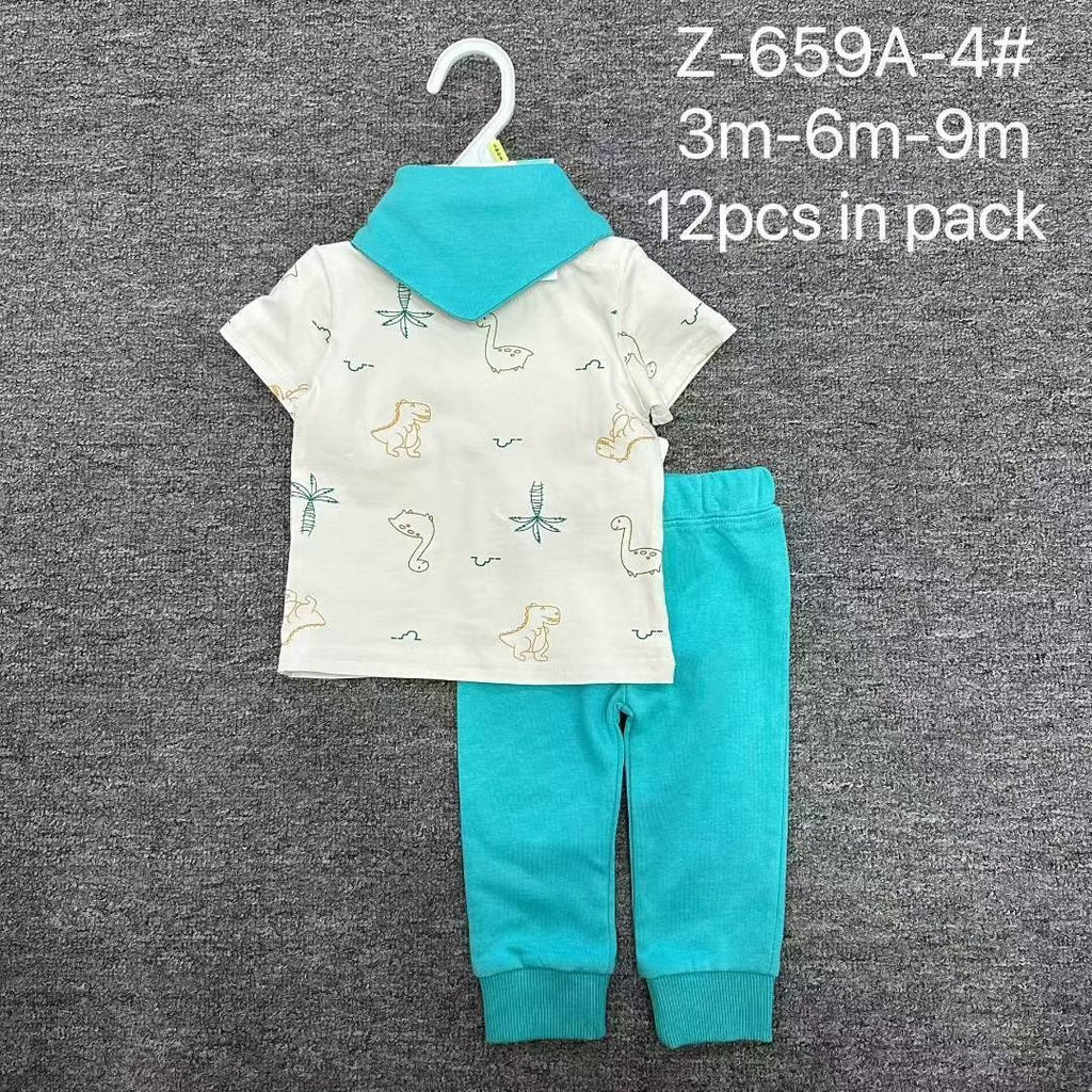 baby 3pcs set Size:3m-6m-9m-12m-18m 10pcs in pack