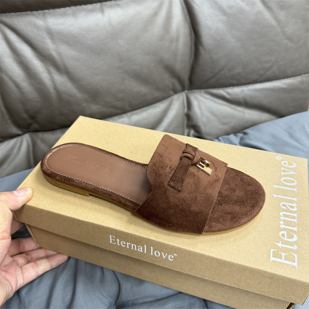 Sanchez A13 Flat Sandals for Women – Wholesale | $10.50/Pair | Sizes 37-41 | MOQ 10 Per Style