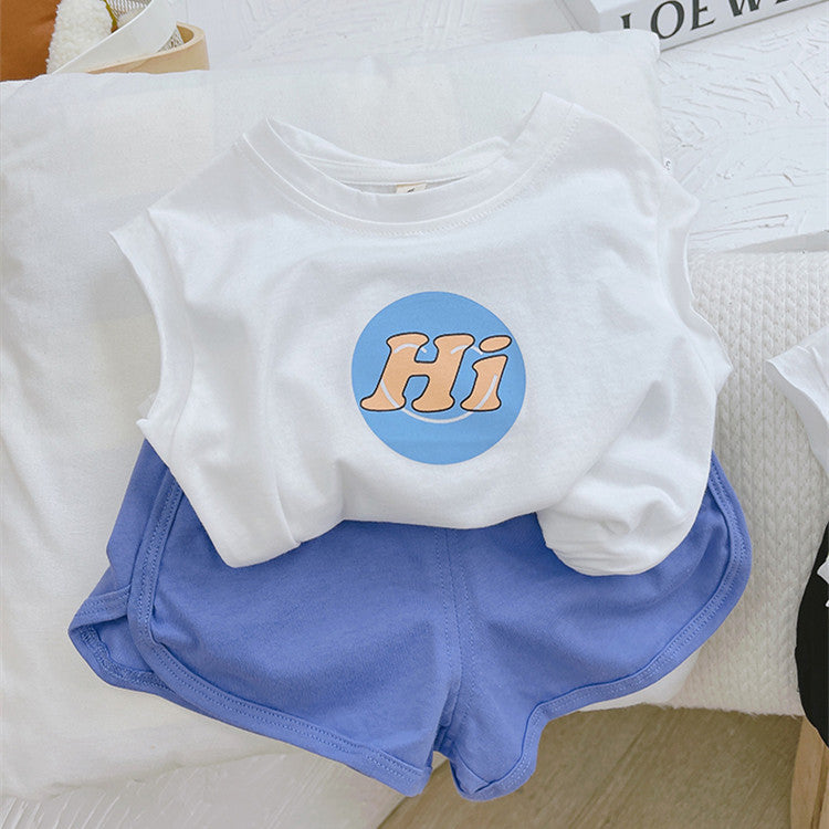 Baby Kids Sleeveless T-Shirt Casual