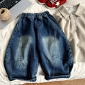 Children's wide legged baby girl pants