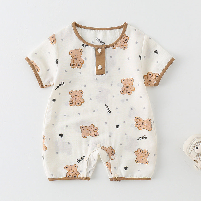 Baby  Short Sleeve Romper