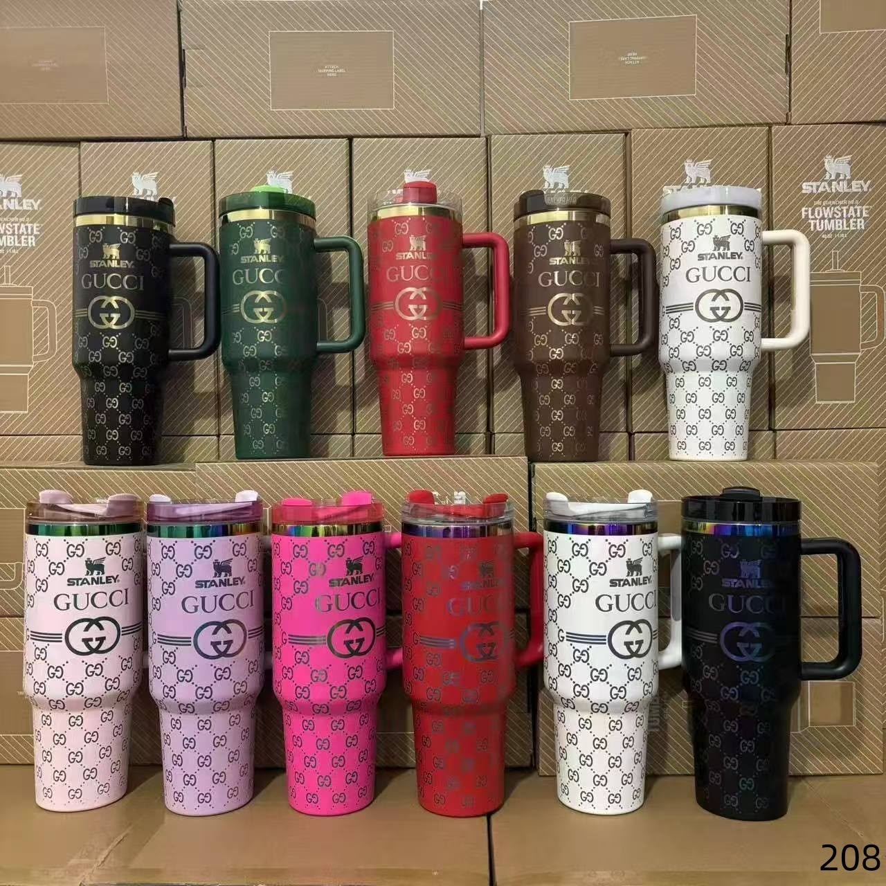 Stanley Quencher Tumbler 40oz — 6 Styles | Wholesale (Free Shipping)