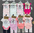 3-Piece Baby Girl Bodysuit, Pants & Shoe Set – Assorted Designs | MOQ 12 | $7.80 Per Set