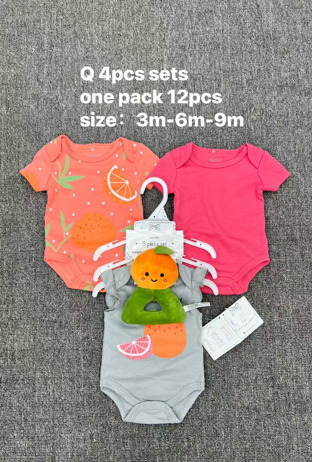 baby romper set moq 12set each color