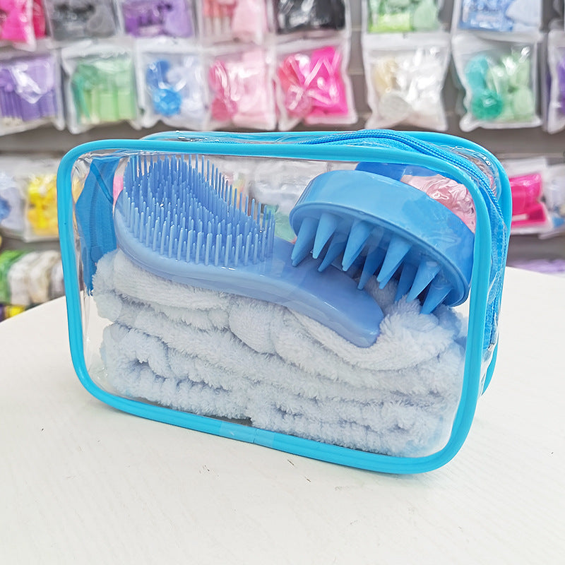 Hair Care Gift Set Bag – Assorted Colors | MOQ 50 | $8.50/bag