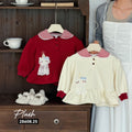 Girls Plush Kitty Sweatshirt Top | Pack 12 | $92.00/pack | MOQ 4 Packs