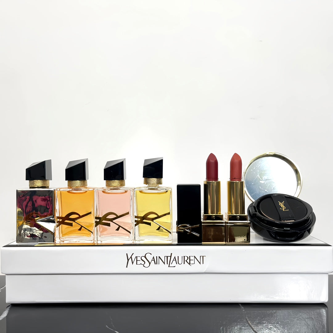 Yves Saint Laurent Libre Fragrance & Makeup Gift Set / MOQ 12 / Unit price $55 wholesale price