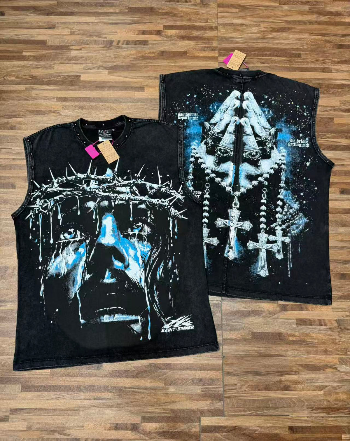Urban Graphic Sleeveless Tee Wholesale Collection – Oversized Graphic Streetwear Tees | $4.95 Each | 50 PCS Per Style | 500 PCS Total MOQ