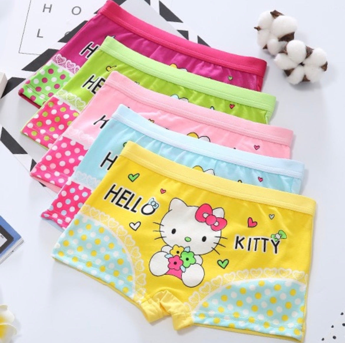 Mixed Design Kids Underwear Boys & Girls – $0.92 Each | Pack of 100 | MOQ: 3 Packs (300 pcs) – | Code: Mix-GB-219