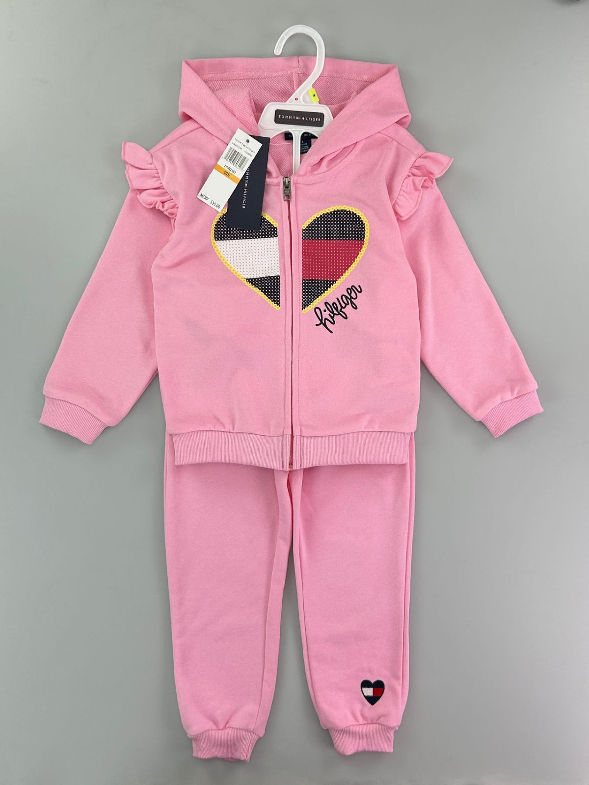 Mix-GC-110 | Kids' Minnie Mouse 2-Piece Tracksuit Set – Boys & Girls | Mixed Designs | Sizes 2-12 Years Old | $7.00/set | $84.00/dz | MOQ 500 | Total $3,500.00