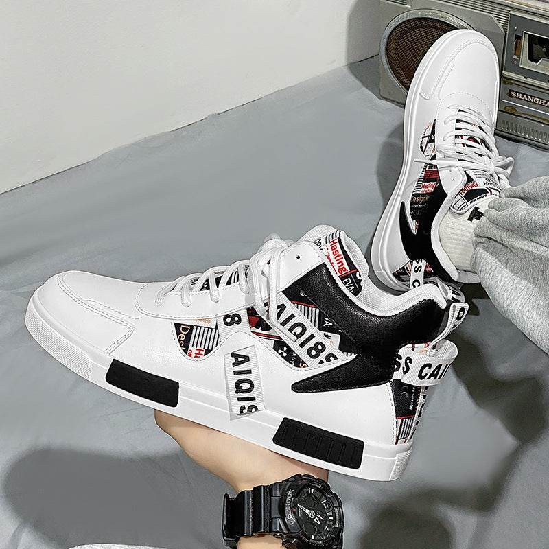 Men's High Top Casual Sneakers – Outdoor Sports Board Shoes