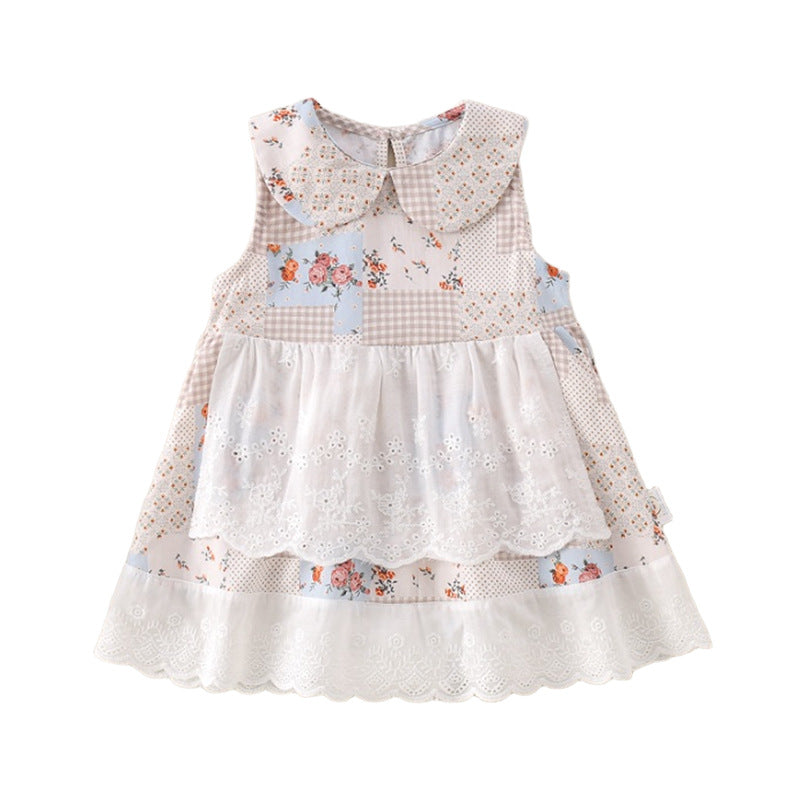 Clothing Baby BodysuitSleeveless Baby Girl Dress Newborn Clothes