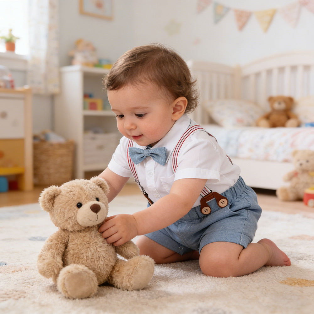 Gentleman's dress baby jumpsuit