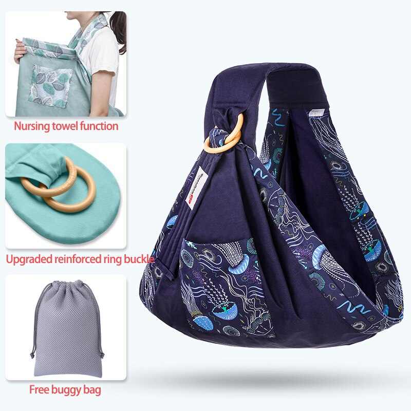 Newborn Kangaroo for Baby Pack Baby Imitating Mother's Uterus Dual Purpose Baby Care Cover Carrier Mesh Fabric Breastfeeding