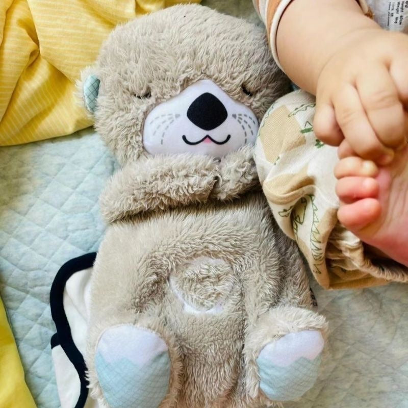 Baby Breathing Comfort Plush Doll – Musical Sleep Toy