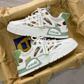 Men's Mesh Breathable Sneakers – Thick Sole Board Shoes