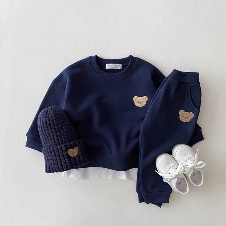 Baby Bear Sweatsuit Set – Wholesale | $9.50/Set | Sizes 6-9M | MOQ 12 Per Color .