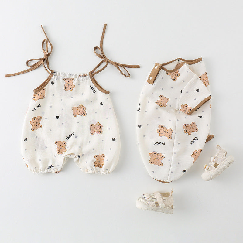 Baby  Short Sleeve Romper