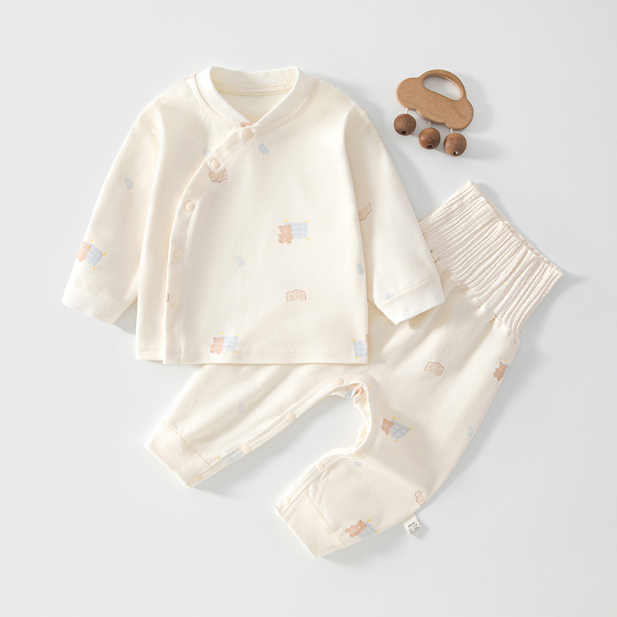 Baby  Long Sleeve Separated Sleepwear Set