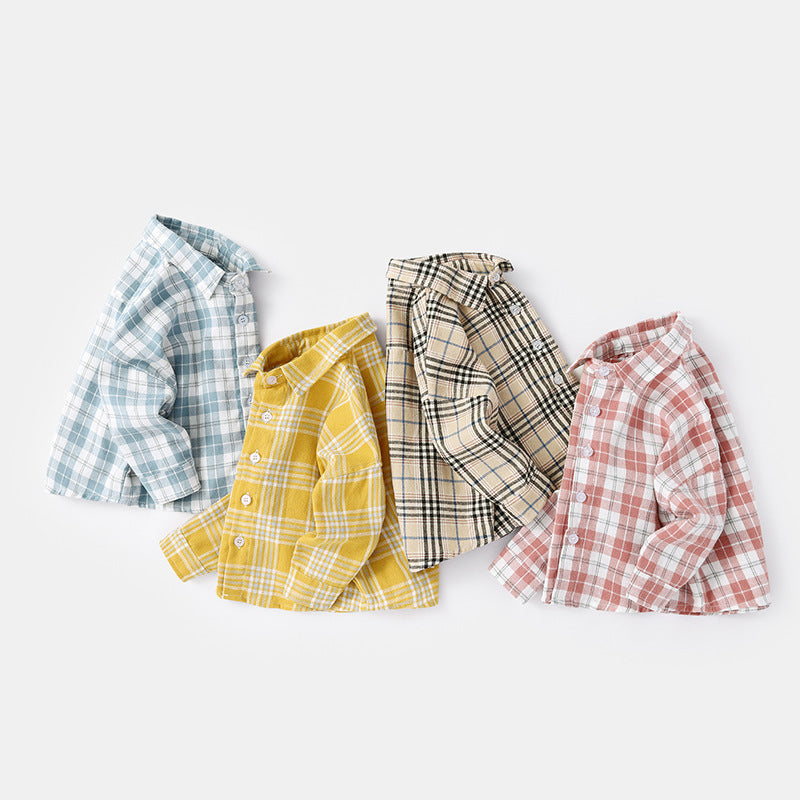Men's Baby Checkered Shirt