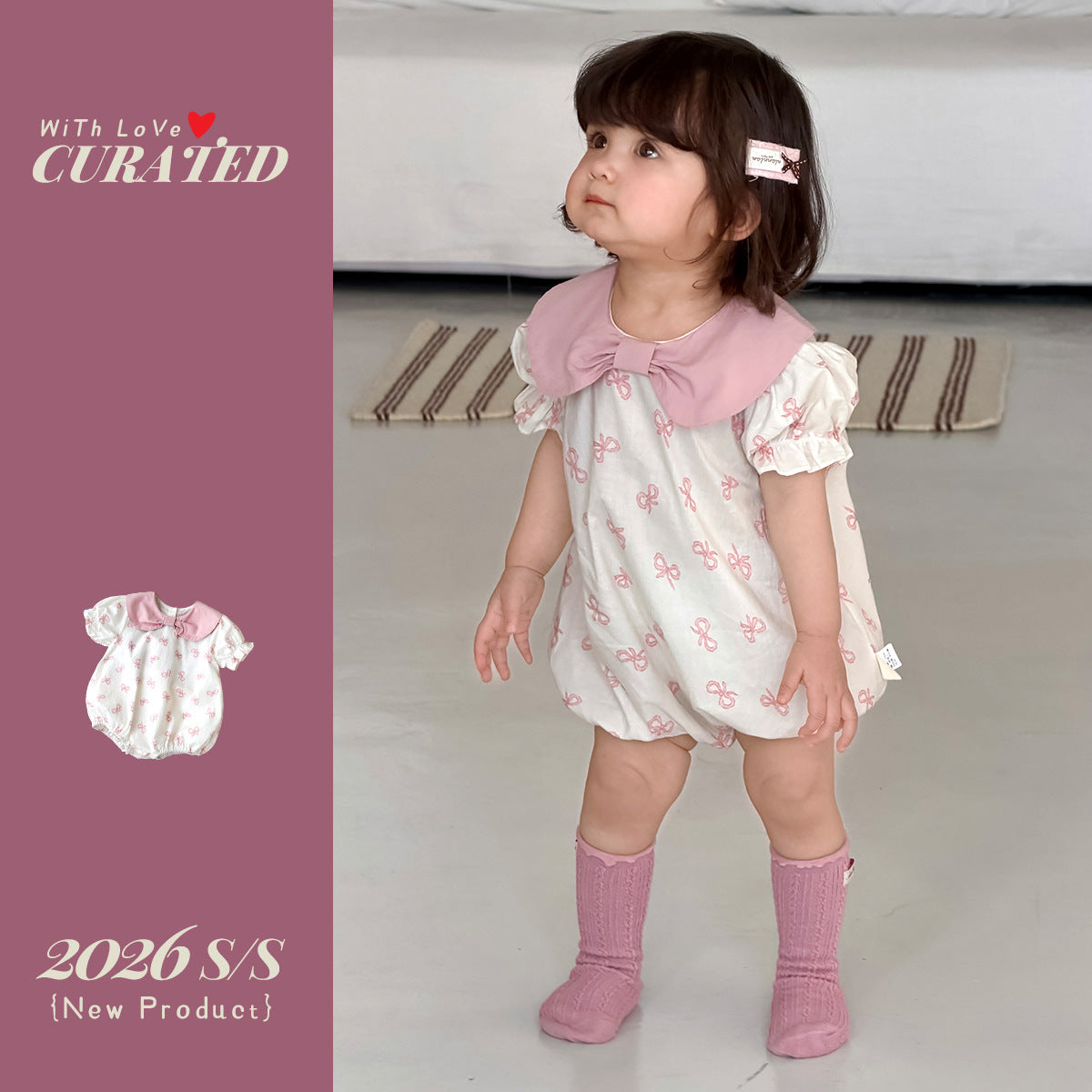 Baby Crawling Ceremony Outfit Outerwear Baby Bodysuit Kids Full Moon Summer Clothing