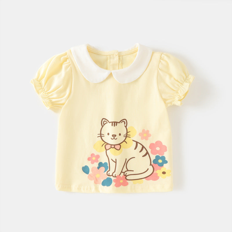 Baby collar top