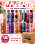 Body & Bath Spray Perfumes — Bulk Wholesale (288 pcs/box)