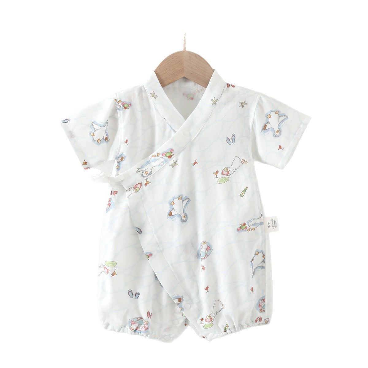 Baby short sleeved jumpsuit