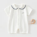 Lightweight Short Sleeve Bodysuit for Baby Girls