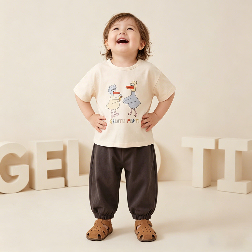 Baby Short Sleeve Casual T-Shirt