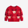 Cartoon Children's Christmas Baby Undercover Knitted Shirt